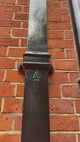 Alumasc Apex 1.83m (6ft) Cast Iron 100 x 75mm (4"x3") Square Downpipe with Ears - Primed