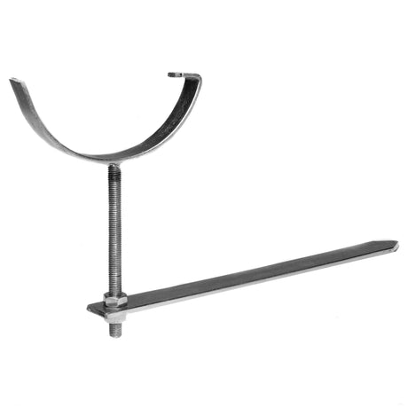 Alumasc Apex 100mm (4") Half Round Rise & Fall Bracket for Cast Iron Gutter  - Zinc Plated