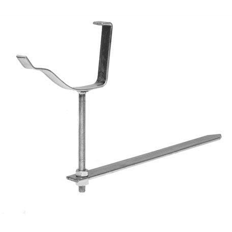 Alumasc Apex 100x75 (4"x 3") Moulded Rise & Fall Bracket for Cast Iron Gutter  - Zinc Plated