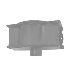 Alumasc Apex Cast Iron H100 Ornamental Hopper - 490 x 240 x 210mm - Transit Primed