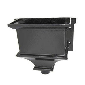 Alumasc Apex Cast Iron H11 Ornamental Hopper - 445 x180x370mm  - Black