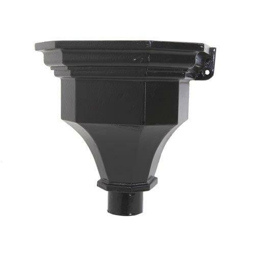 Alumasc Apex Cast Iron H12 Ornamental Hopper - 355x 230x 305mm - Black