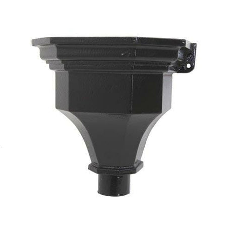 Alumasc Apex Cast Iron H12 Ornamental Hopper - 355x 230x 305mm - Black