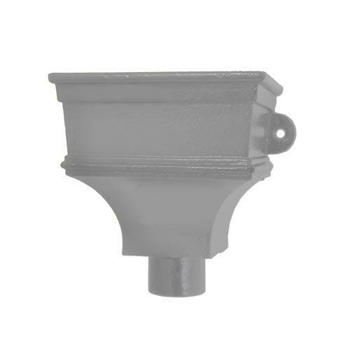 Alumasc Apex Cast Iron H169 Ornamental Hopper - 300 x 197 x 222mm - Transit Primed