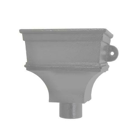 Alumasc Apex Cast Iron H169 Ornamental Hopper - 300 x 197 x 222mm - Transit Primed