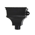 Alumasc Apex Cast Iron H169 Ornamental Hopper - 300 x 197 x 222mm - Black