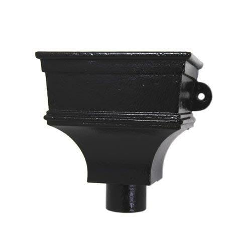 Alumasc Apex Cast Iron H169 Ornamental Hopper - 300 x 197 x 222mm - Black