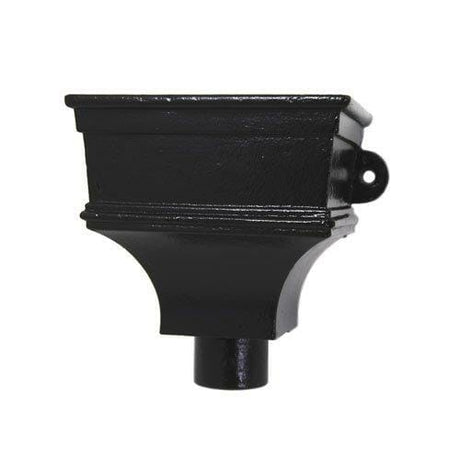 Alumasc Apex Cast Iron H169 Ornamental Hopper - 300 x 197 x 222mm - Black