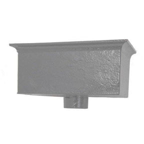 Alumasc Apex Cast Iron H42(18) Ornamental Hopper - 457x184x150mm  - Transit Primed