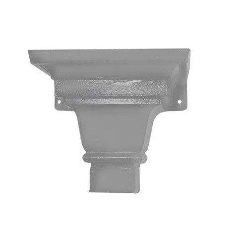 Alumasc Apex Cast Iron H58 Ornamental Hopper - 350x203x203mm - Transit Primed