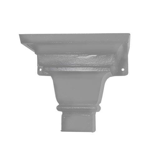 Alumasc Apex Cast Iron H58 Ornamental Hopper - 350x203x203mm - Transit Primed