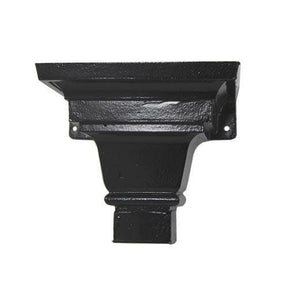 Alumasc Apex Cast Iron H58 Ornamental Hopper - 350x203x203mm - Black