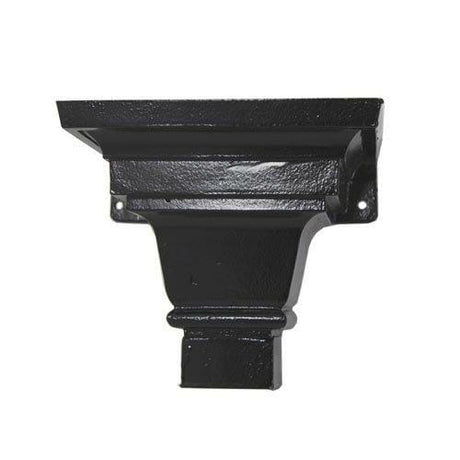 Alumasc Apex Cast Iron H58 Ornamental Hopper - 350x203x203mm - Black