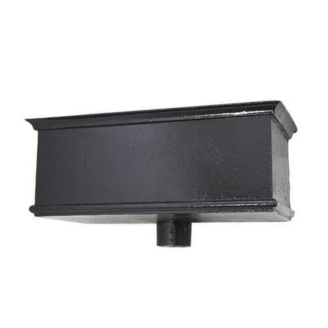 Alumasc Apex Cast Iron H82(24) Ornamental Hopper  - 610x235x200mm  - Black