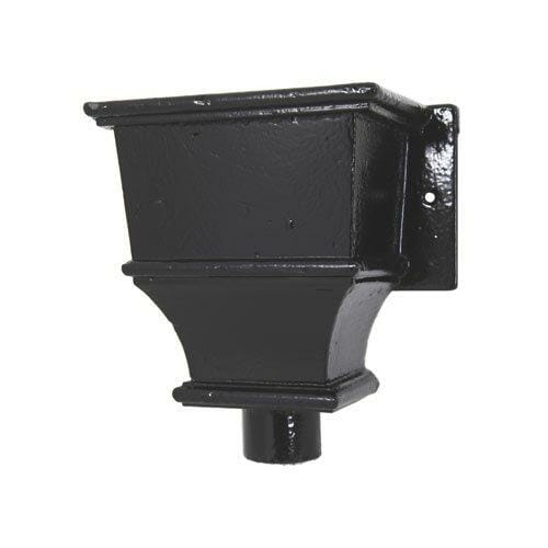 Alumasc Apex Cast Iron H97 Ornamental Hopper - 320x197x232mm  - Black