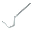 Alumasc Apex 125x100 (5"x 4") Moulded Top Fix Rafter Bracket for Cast Iron Gutter  - Zinc Plated